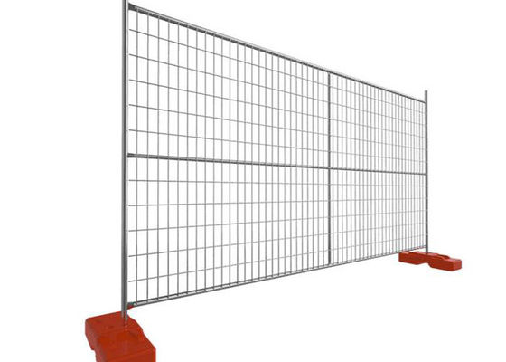 Painel de vedação temporária galvanizado a quente de 4mm, estrutura redonda, 42 mícrons