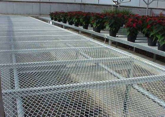Malha de Metal Expandido de Aço Inoxidável 2'–10' Comprimento 34%–70% Área Aberta