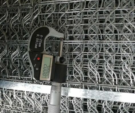 110-295 M comprimento de rolo malha de revestimento de peso de concreto processamento químico