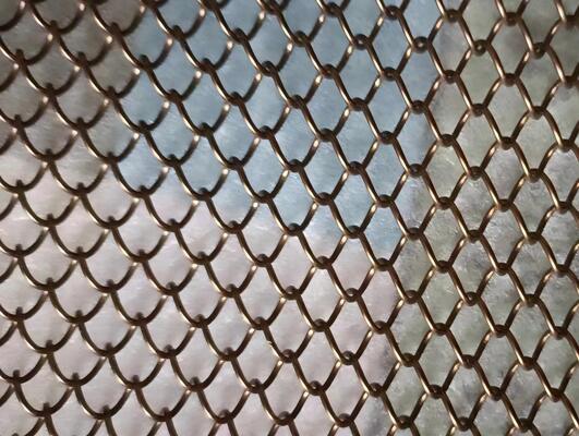 Cortina da bobina do metal, hotel decorativo interno de Mesh For Your Home And do ideal da cortina da cortina da bobina