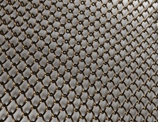 Cortina da bobina do metal, hotel decorativo interno de Mesh For Your Home And do ideal da cortina da cortina da bobina