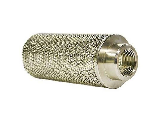 Tela de filtro de aço perfurada Mesh For Filter Liquids Solids da tubulação e ar