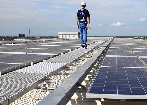 O aço de aço inoxidável e galvanizado expandiu o metal que raspa para passos seguros do passeio ou de escada