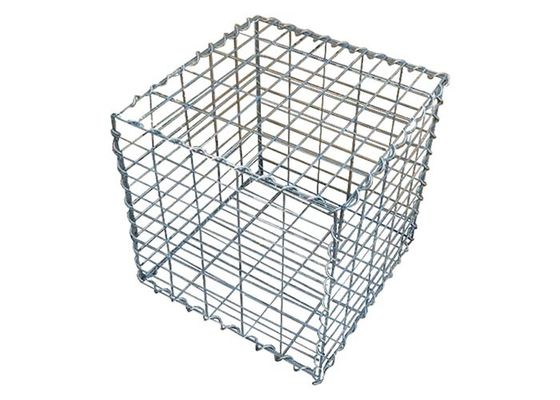 Galfan galvanizado soldou Mesh Gabion Baskets Defense Gabion soldou a rede de arame