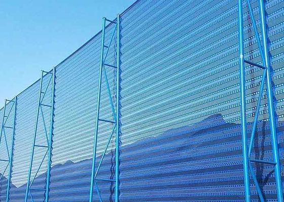 Cerca perfurada Windbreak Mesh Garden Screening Windbreak Netting do metal