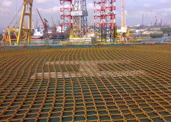 rede 12×12m de aterrissagem do Helideck de 9×9m para a fricção alta e a tensão
