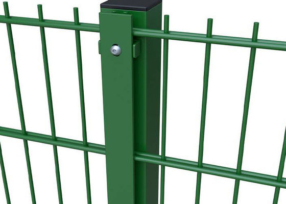 o PVC dobro da cerca de fio do metal do cerco de fio do painel de 3000mm revestiu