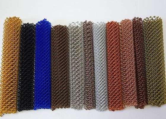 Cortina da bobina do metal, hotel decorativo interno de Mesh For Your Home And do ideal da cortina da cortina da bobina