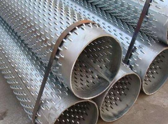 304 316L perfuraram a tela de filtro de aço inoxidável Mesh High Strength da tubulação