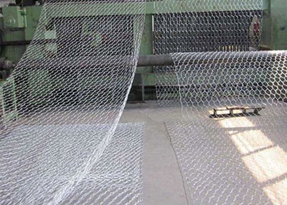 8x10cm que o PVC revestiu cestas de Gabion prendem Mesh Retaining Wall