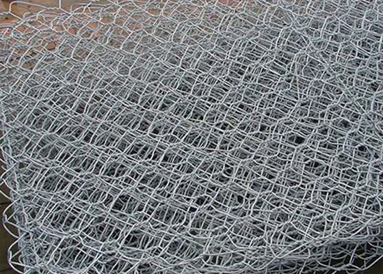8x10cm que o PVC revestiu cestas de Gabion prendem Mesh Retaining Wall
