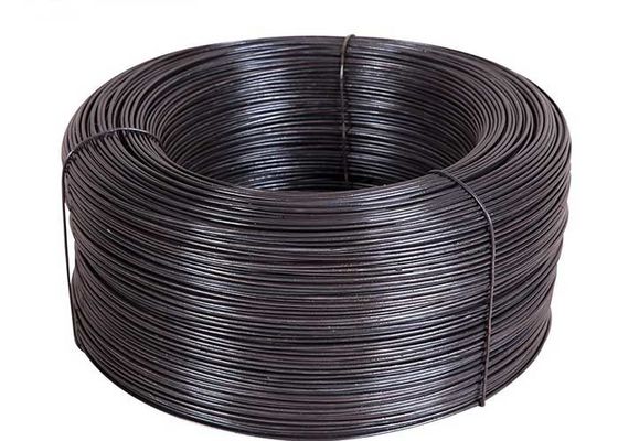 O anti preto do calibre do calibre 12 da oxidação 9 recozeu o fio lubrificou levemente de superfície