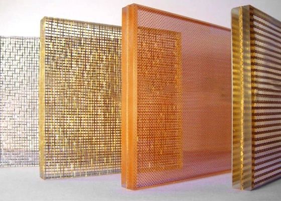 A tela laminou o vidro, prendeu o vidro, Mesh Brings Noble arquitetónico laminado e o encanto elegante às construções