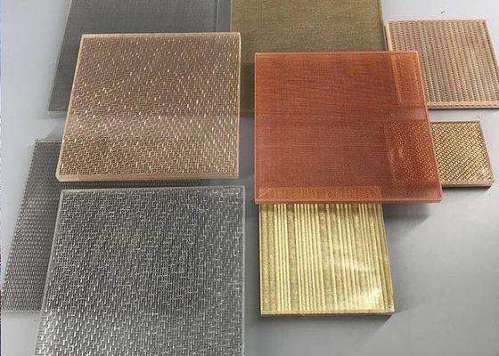 A tela laminou o vidro, prendeu o vidro, Mesh Brings Noble arquitetónico laminado e o encanto elegante às construções