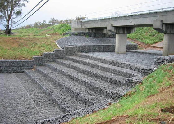 Colchões galvanizados de Gabion para o forro dos revestimentos/da parede/canal de mar