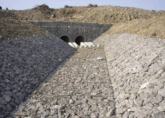 Colchões galvanizados de Gabion para o forro dos revestimentos/da parede/canal de mar