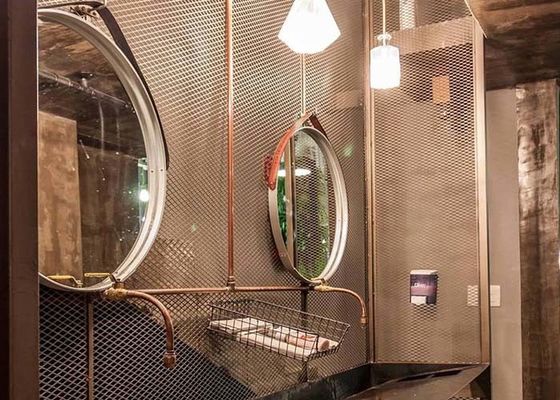 Parede de separação expandida de alumínio do metal para usos permanentes e provisórios da separação