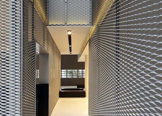 Painéis expandidos do metal para projetos internos interiores da decoração da parede