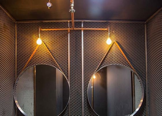 Painéis expandidos do metal para projetos internos interiores da decoração da parede