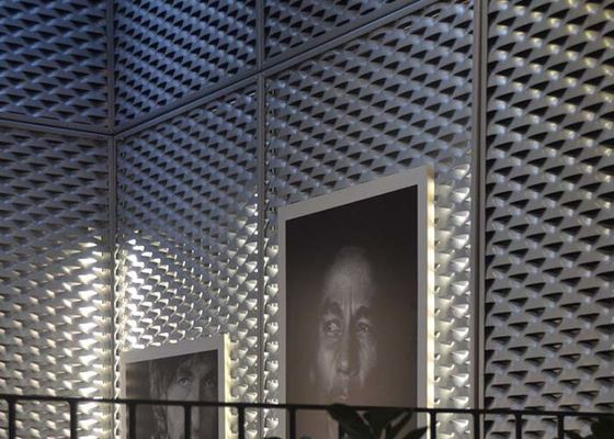 Painéis expandidos do metal para projetos internos interiores da decoração da parede