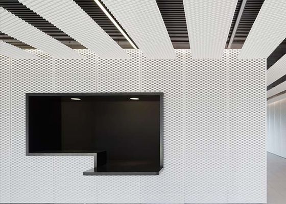 Painéis expandidos do metal para projetos internos interiores da decoração da parede