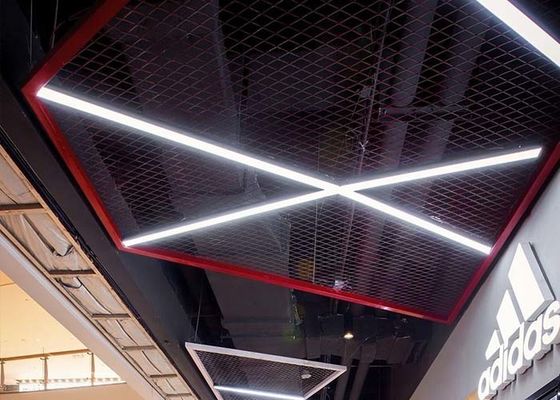 Absorção à prova de fogo expandida do ruído da isolação térmica do teto do metal para construir a decoração superior interior