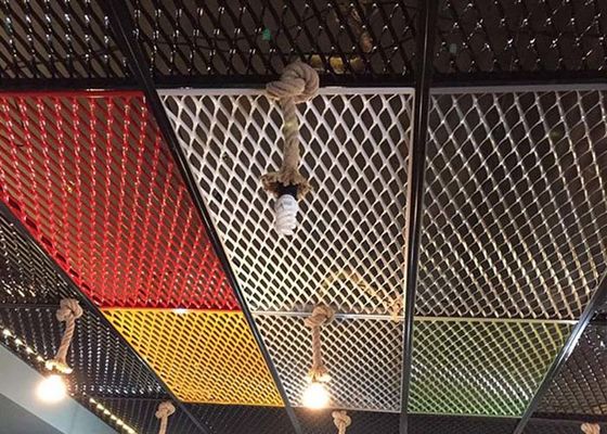 Absorção à prova de fogo expandida do ruído da isolação térmica do teto do metal para construir a decoração superior interior
