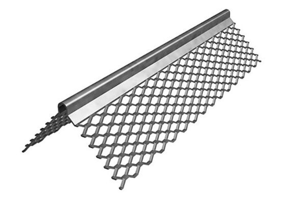 O Lath expandido do metal oferece o reforço da parede e impede-o rachar-se para o teto da parede que emplastra trabalhos