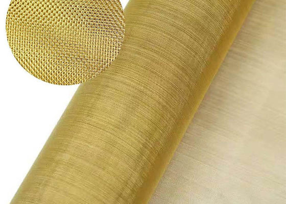Áreas químicas arquitetónicas rede de arame de bronze decorativa tecida de pano de fio