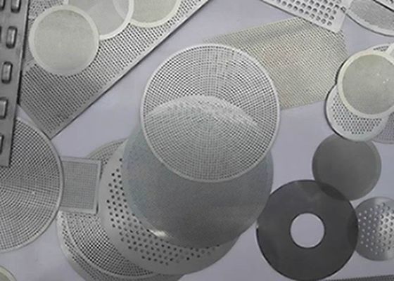 Malha perfurada 10 – 635 Mesh With Wrapped Edge da tela de filtro do disco