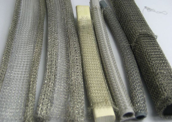 O núcleo da espuma ou do elastómetro fez malha o fio Mesh Gasket For Magnetron Seals
