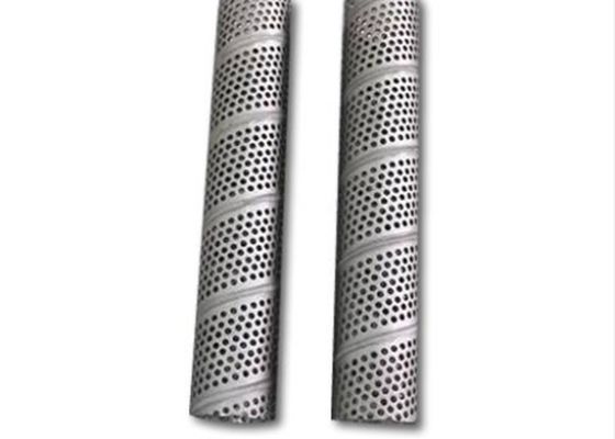 Tela de filtro inoxidável perfurada Mesh Drainage Wire Mesh da tubulação da espiral