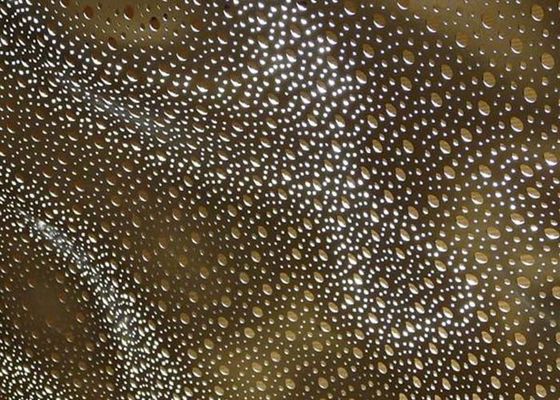 Laser que corta os painéis perfurados do metal com testes padrões contemporâneos do abd criativo
