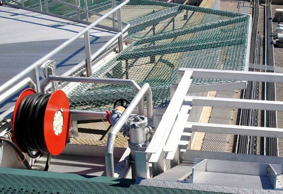 força de alta elasticidade líquida da segurança do Helideck do elo de corrente de 316L SS