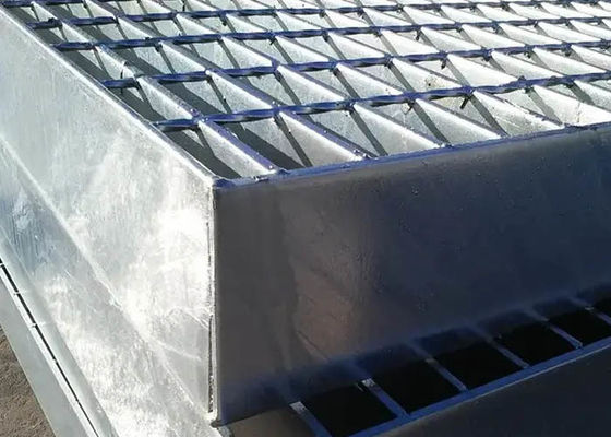 I Barras de aço de grelha 25x5x3 mm Barras de rolamento para plataformas industriais
