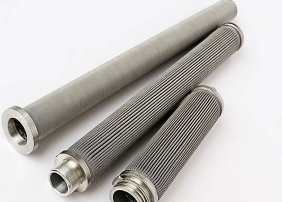Cartuchos de filtro de malha sinterizada resistentes à corrosão na geração de energia e tratamento de água