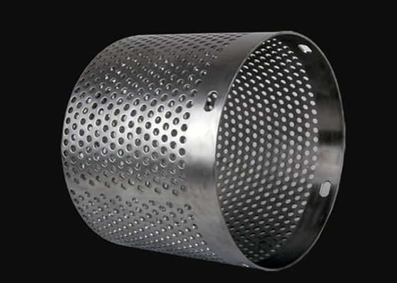 Fácil limpar Filtro de malha de fio cilindro Resistência a altas temperaturas em petroquímica química