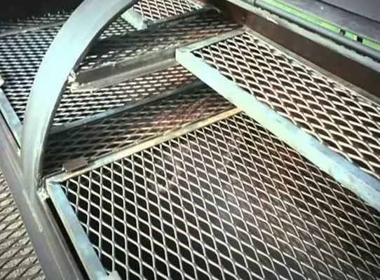 Abertura em forma de diamante de aço inoxidável Metal expandido para barreiras arquitetônicas
