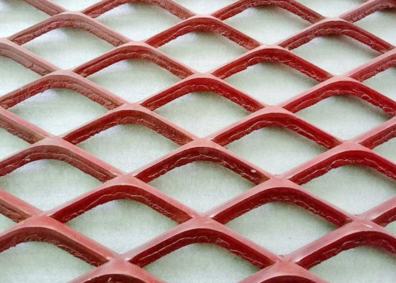 Cercas elevadas expansão Metal Diamante malha aço carbono 3,14lbs Grade Grating