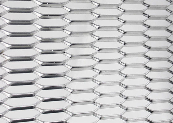 Galvanizado Alumínio Rede Expandida 1.2x2.4m Ouro Hexagonal