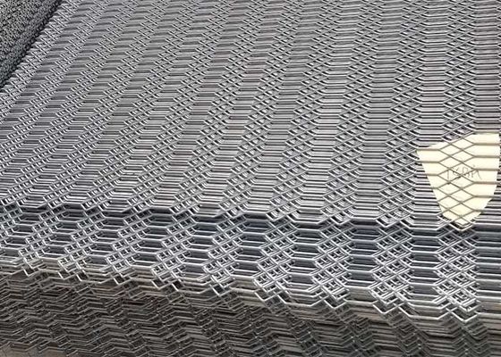 Malha de Metal Expandido Gótica 1,5mm de Espessura Galvanizada com Revestimento em Pó