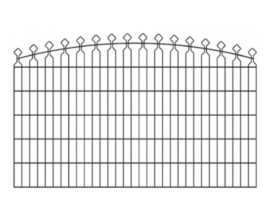 Prestige Mesh 868 vedação de arame duplo 50 × 200 mm para decoração