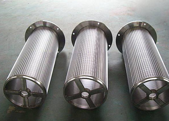 Indústria do petróleo Wire Screen Cylinder de alta resistência e área aberta
