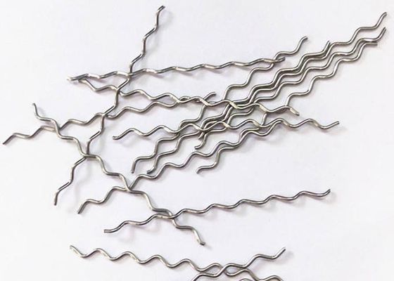 Reforço de fibra de aço redonda encravada 0,9 mm
