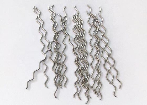 Reforço de fibra de aço redonda encravada 0,9 mm