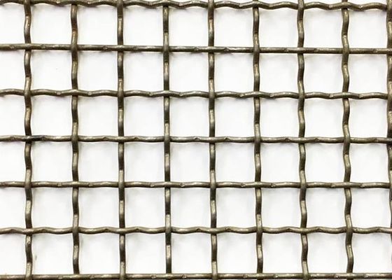 Grelha de tela de vibração quadrada 1 mm-100 mm de aço de alta resistência à tração