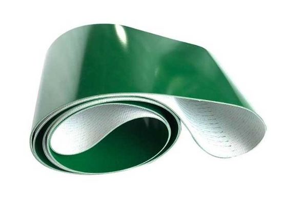 Faixa transportadora de PVC verde Espessura 2 - 13 mm