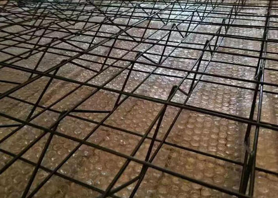 Trilha de três dimensões de 3 " × 3 " de malha de abertura de aço carbono