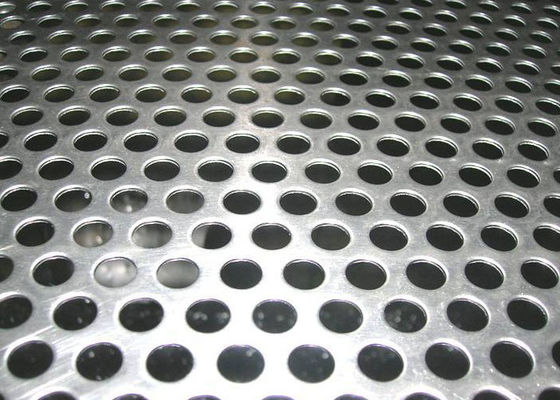 0.8mm Furação Galvanizado Furação Redonda Furação Perforada Folha de Metal Para fachadas de edifícios