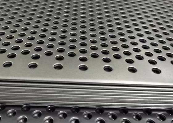 0.8mm Furação Galvanizado Furação Redonda Furação Perforada Folha de Metal Para fachadas de edifícios